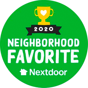 Nextdoor’s Neighborhood Favorite Winner 2017, 2018, 2020