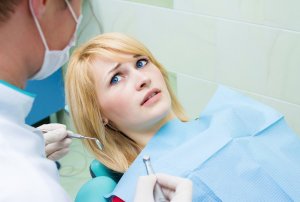A person showing Dental Anxiety and Phobia
