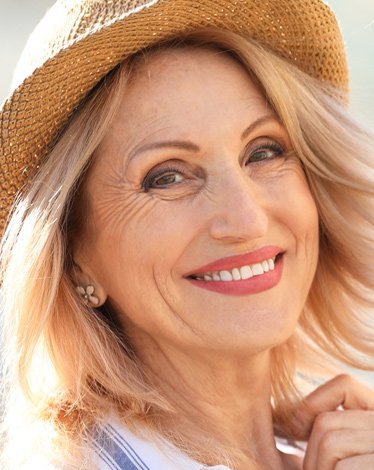 smiling woman