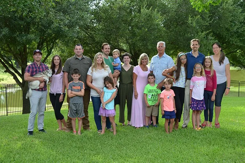 Dr. Ken Wallace family picture